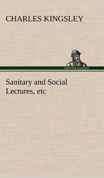 portada sanitary and social lectures, etc (en Inglés)