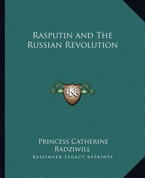 portada rasputin and the russian revolution (in English)