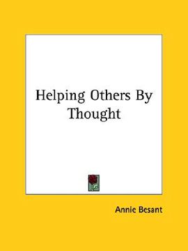 portada helping others by thought (en Inglés)