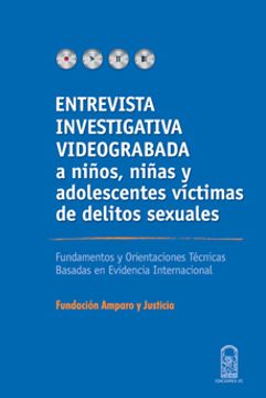 portada Entrevista investigativa videograbada a niños, niñas y adolescentes víctimas de delitos sexuales