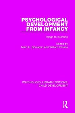portada Psychological Development from Infancy: Image to Intention (en Inglés)