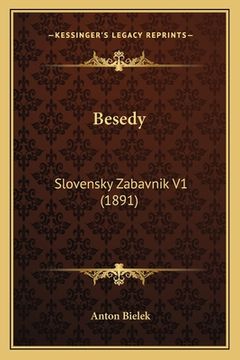 portada Besedy: Slovensky Zabavnik V1 (1891)