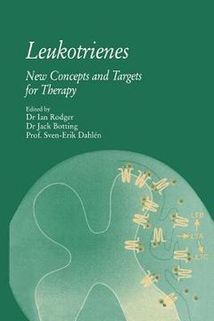 portada Leukotrienes: New Concepts and Targets for Therapy (en Inglés)