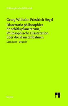 portada Dissertatio Philosophica de Orbitis Planetarum. Philosophische Dissertation Über die Planetenbahnen