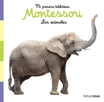 portada ANIMALES, LOS. LIBRO DE TELA. MI PRIMERA BIBLIOTECA MONTESSO (in Spanish)