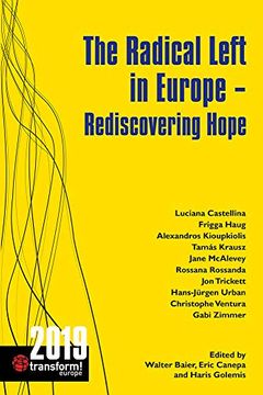 portada The Radical Left in Europe 2019: Rediscovering Hope (Transform! Europe) (en Inglés)