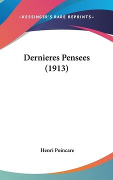 portada Dernieres Pensees (1913) (in French)