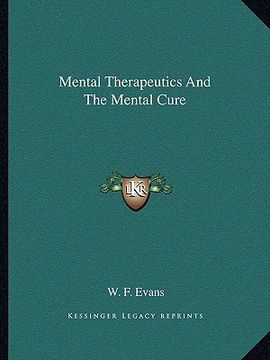 portada mental therapeutics and the mental cure