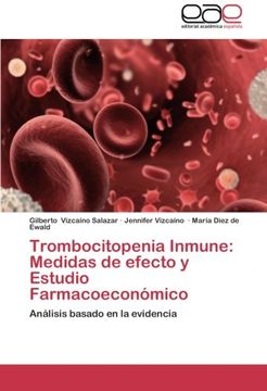 portada trombocitopenia inmune: medidas de efecto y estudio farmacoecon mico (in Spanish)