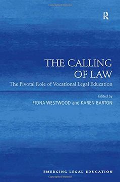 portada The Calling of law (Emerging Legal Education) (en Inglés)