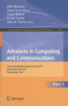 portada advances in computing and communications: first international conference, acc 2011, kochi, india, july 22-24, 2011. proceedings, part i (in English)