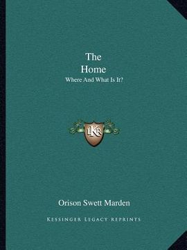 portada the home: where and what is it? (en Inglés)