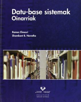 portada Datu-Base Sistemak. Oinarriak (Vicerrectorado de Euskara) (in Basque)