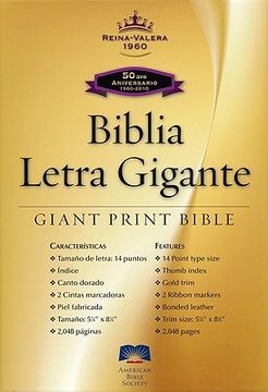 portada giant print bible-rvr 1960-50th anniversary (in Spanish)