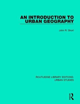 portada An Introduction to Urban Geography (en Inglés)