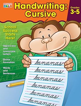 portada Handwriting: Cursive Workbook (in English)