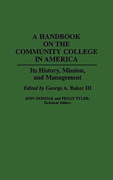 portada A Handbook on the Community College in America: Its History, Mission, and Management (en Inglés)