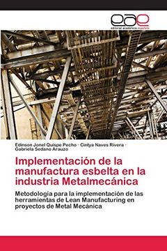 portada Implementación de la Manufactura Esbelta en la Industria Metalmecánica