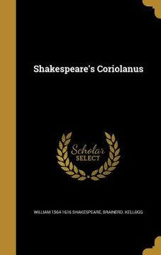 portada Shakespeare's Coriolanus (en Inglés)