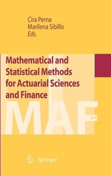 portada mathematical and statistical methods for actuarial sciences and finance (en Inglés)