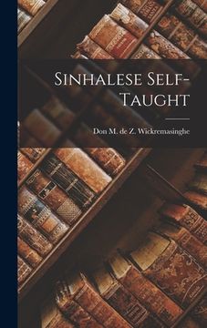 portada Sinhalese Self-taught (en Inglés)