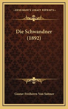 portada Die Schwandner (1892) (en Alemán)