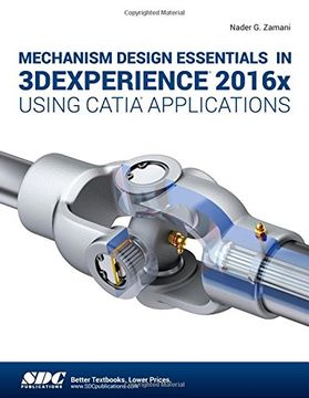 portada Mechanism Design Essentials in 3dexperience 2016x Using Catia Applications (in English)