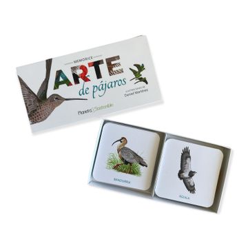 portada Memorice Arte de pájaros