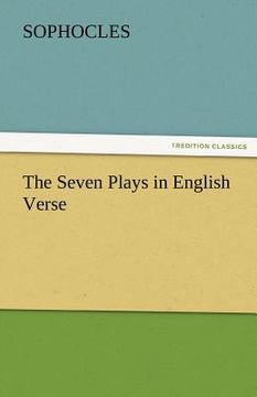 portada the seven plays in english verse (en Inglés)