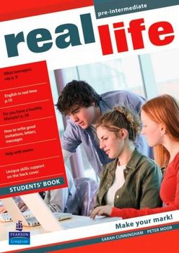 portada Real Life Global Pre-Intermediate Students Book (en Inglés)