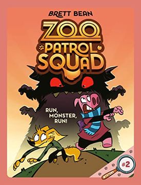 portada Run, Monster, Run! #2: A Graphic Novel (Zoo Patrol Squad) 