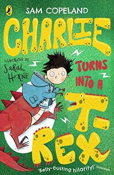 portada Charlie Turns Into a T-Rex (in English)