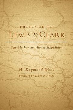 portada prologue to lewis and clark (en Inglés)