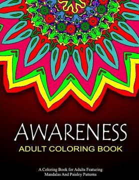 portada AWARENESS ADULT COLORING BOOK - Vol.6: relaxation coloring books for adults