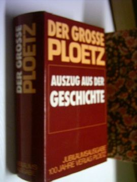 portada Der Grosse Ploetz: Ausz. Aus d. Geschichte. Begr. Von Karl Julius Ploetz