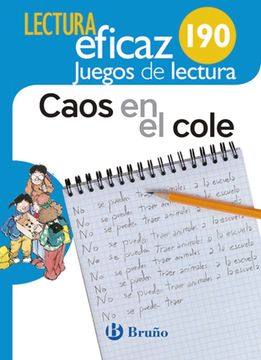 portada Caos en el Cole Juego de Lectura (in Spanish)