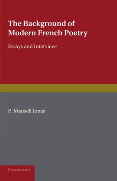 portada The Background of Modern French Poetry: Essays and Interviews (en Inglés)