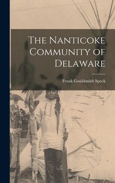 portada The Nanticoke Community of Delaware (in English)