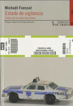 portada Estado de Vigilancia: Critica de la Razon Securitaria (in Spanish)