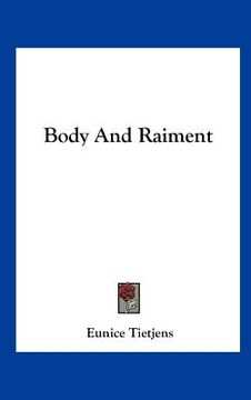 portada body and raiment (en Inglés)