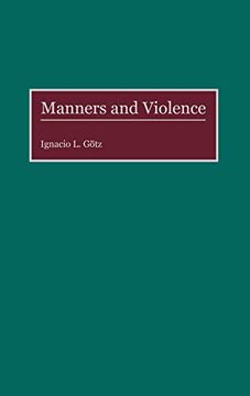 portada Manners and Violence (en Inglés)