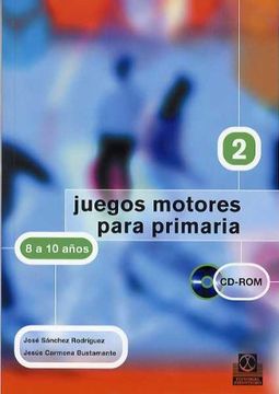 portada Juegos motores para Primaria de 8-10 años (Libro+CD) (in Spanish)