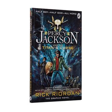 portada Percy Jackson and the Titan's Curse: The Graphic Novel (Book 3) (Percy Jackson Graphic Novels) 