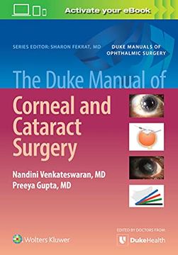 portada The Duke Manual of Corneal and Cataract Surgery (en Inglés)