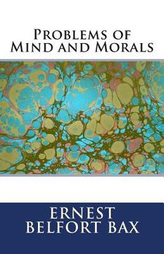 portada Problems of Mind and Morals (in English)