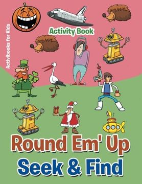 portada Round 'em up Seek and Find Activity Book (en Inglés)