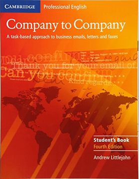 portada Company to Company 4th Student's Book (Cambridge Professional English) 