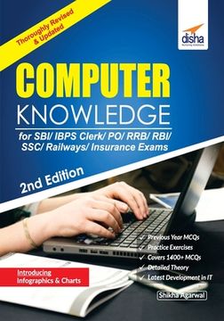 portada Computer Knowledge for SBI/ IBPS Clerk/ PO/ RRB/ RBI/ SSC/ Railways/ Insurance Exams 2nd Edition (en Inglés)