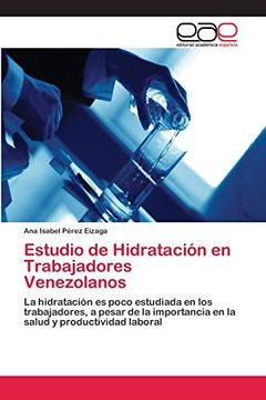 portada Estudio de Hidratación en Trabajadores Venezolanos