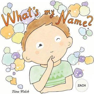 portada What's my name? ZACH (en Inglés)